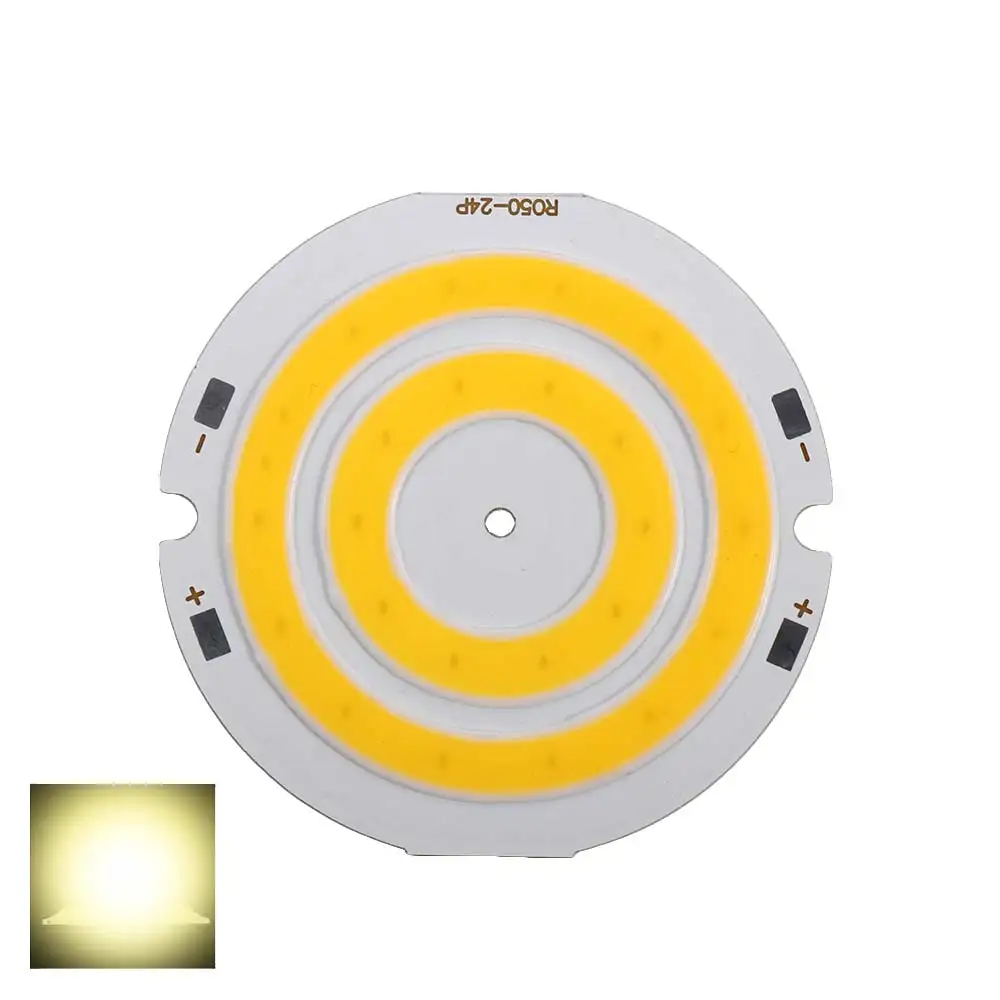 

Круглая светодиодная лампа COB 50 мм