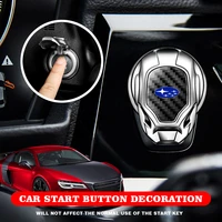 car engine start stop switch button cover decorative car styling for subaru forester outback xv brz impreza sti tribeca legacy