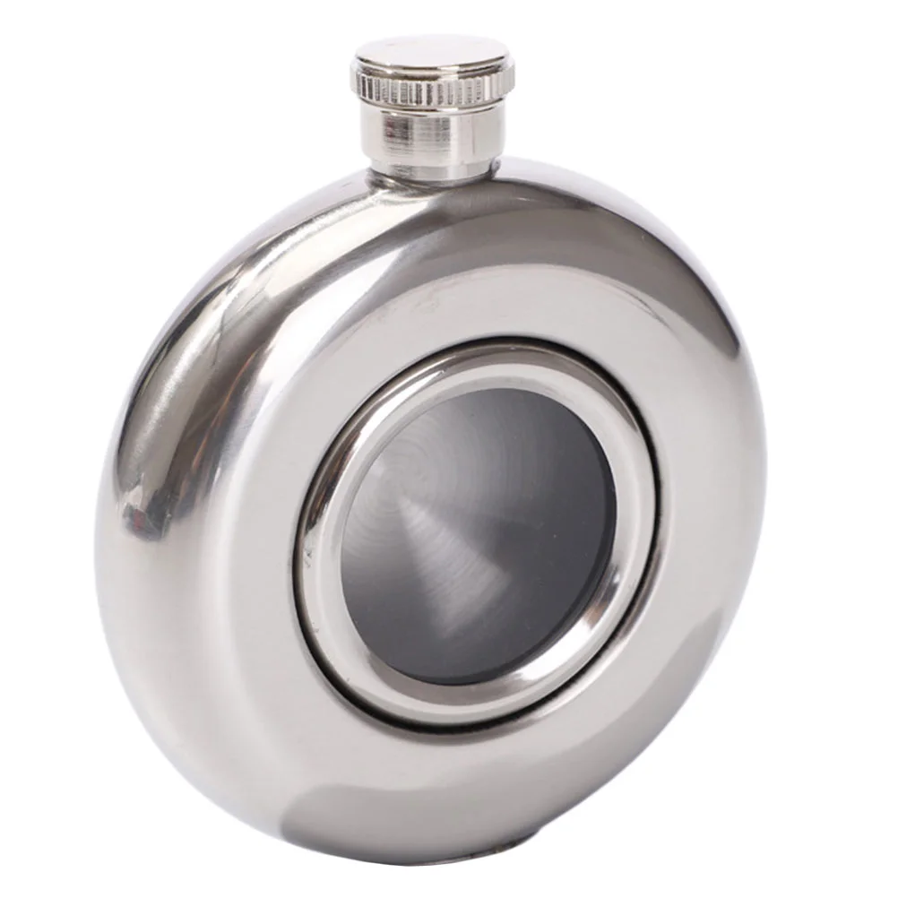 

Flask Steel Bottle Stainless Hip Whiskey Drinking Outdoor Pot Portable Lightweight Pocket Metal Flasks Vintage Beverage