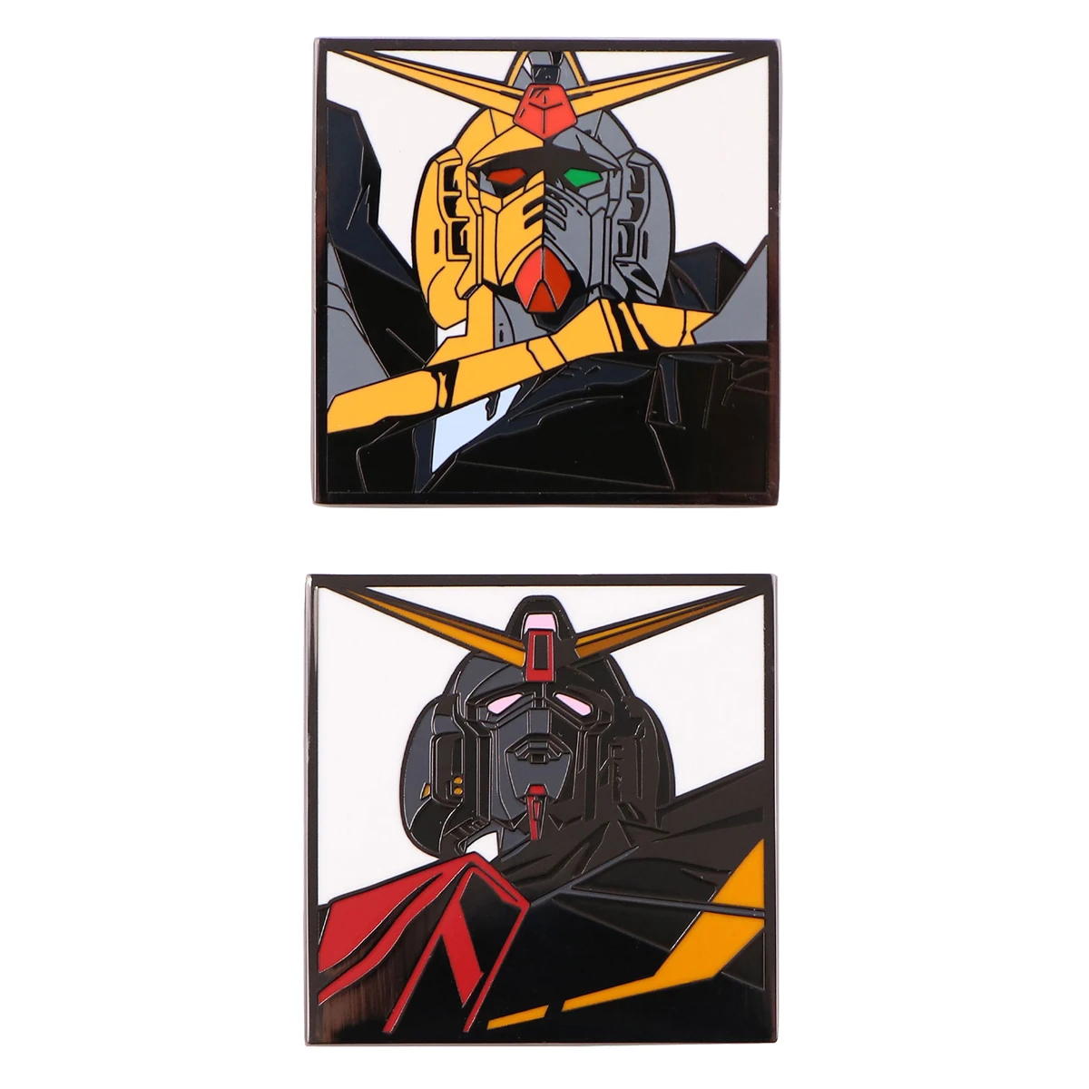 Эмалированная булавка в форме робота из аниме Мультяшные Броши для женщин значки