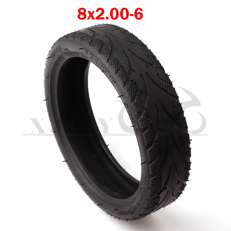 Утолщенная и износостойкая вакуумная шина 8x2 00-6 для карманного велосипеда