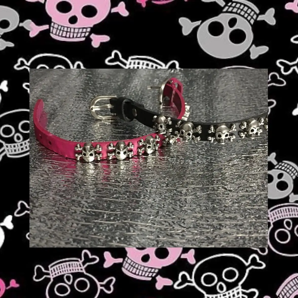 

2022 New Gothic Bangles for Women Leather Punk Bracelet Vintage Skeleton Jewelry Men Y2K Skull Bangles Couple Gifts Wholesale