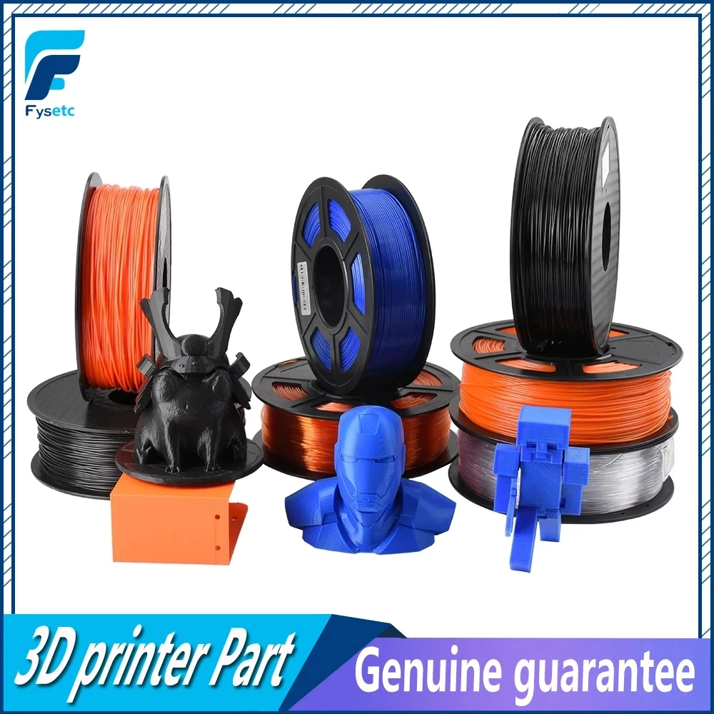 Филамент FYSETC PLA 1 кг 75 мм для 3D-принтера FDM 100% качество пластиковая нить печати без