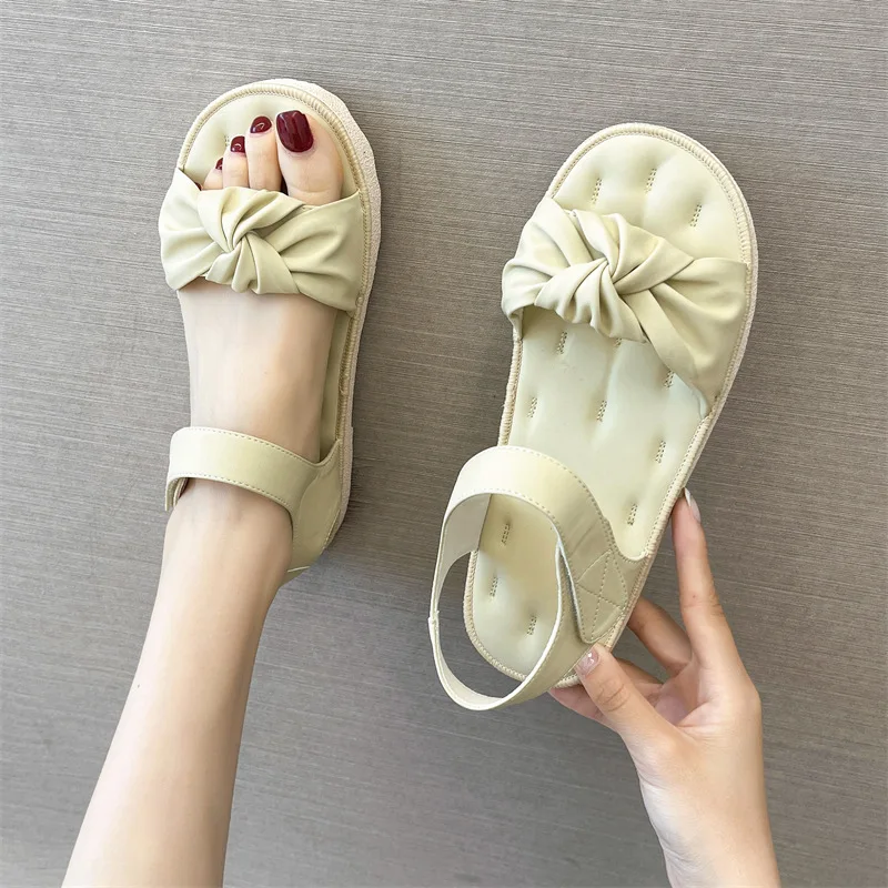 

Beach Casual Sandals Women's 2022 Summer New Flat-soled Comfortable Soft-soled Women's Shoes Fashion All-match Women's Sandals