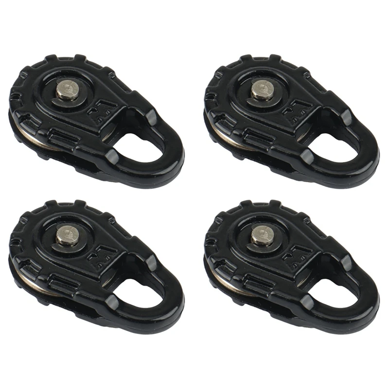 

4X RC Car Metal Winch Tow Rope Snatch Block For 1:10 RC Crawler Axial SCX10 90046 Traxxas TRX4 D90 TF2 MST