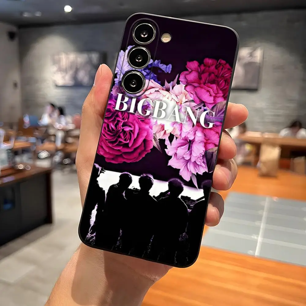 Чехол для телефона B-BIGBANGs Samsung S23 Ultra S24 S22 S20 Fe S21 Plus Galaxy A54 A34 A24 A53 A13 A16 Задняя крышка