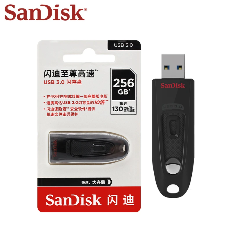 Флеш-накопитель Sandisk флеш-накопитель USB 64 Гб 3 0 CZ48 100 Мб/с 32 ГБ карта памяти 16