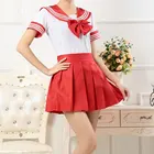 Японский костюм JK корейской версии, женская школьная форма, школьные костюмы морского флота для подростков, студенческие плиссированные юбки для девочек