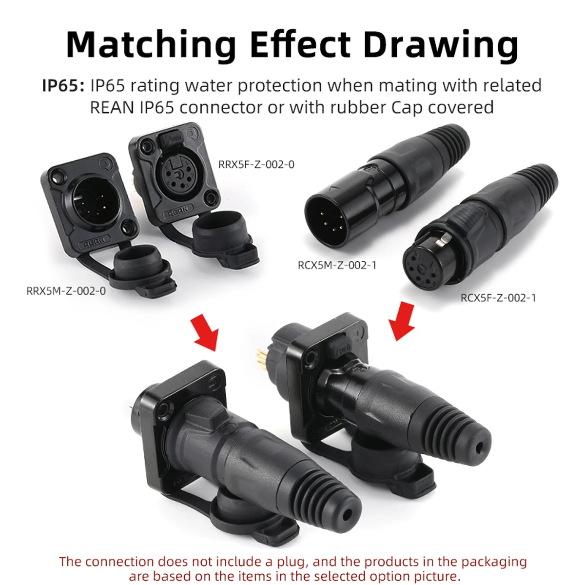 Уличная водонепроницаемая розетка для микрофона усилителя микшера кабеля