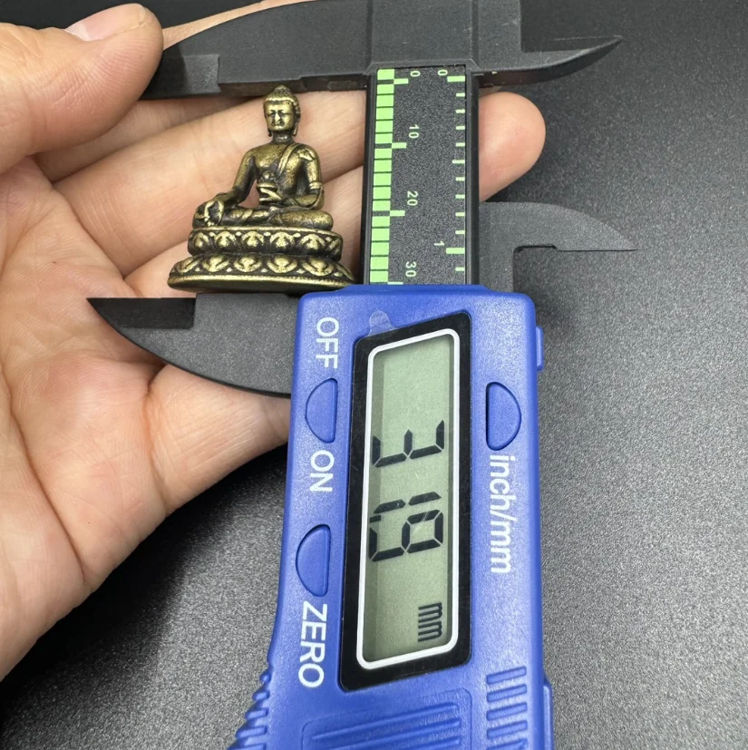 Медное украшение ручной работы латунная переноска Будды статуя мастера медицины