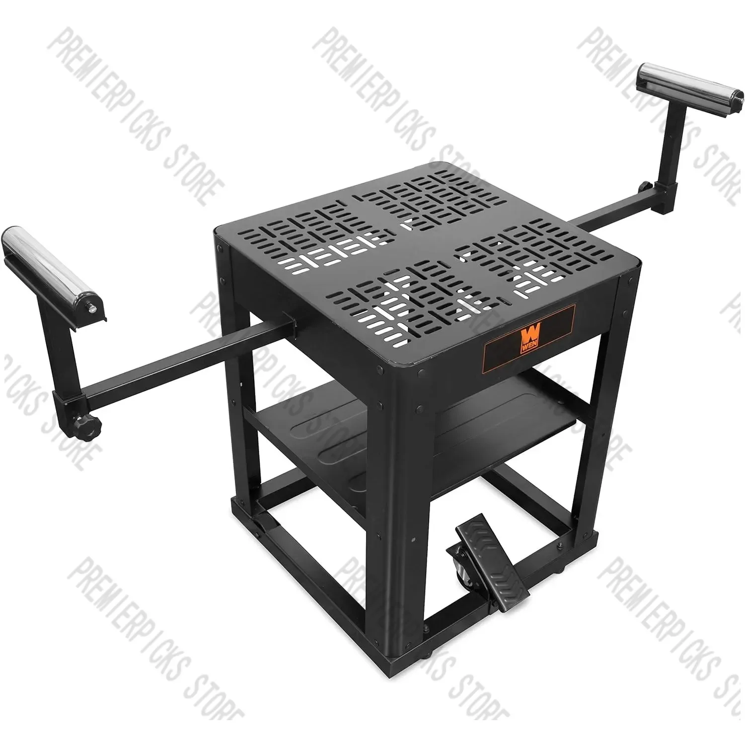 Многоцелевой роликовый строгальный станок и торцовочная пила с удлинительными