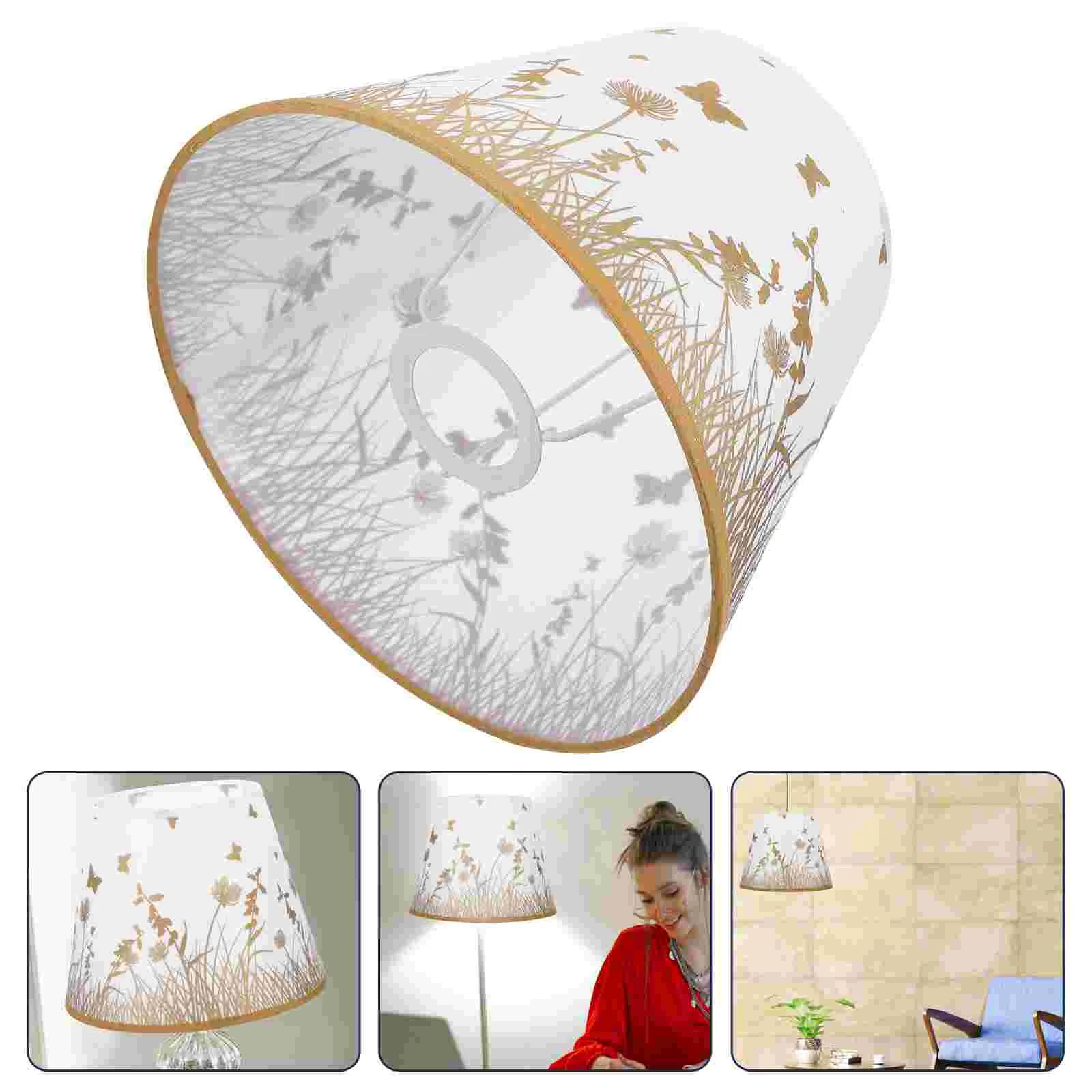 

Decorative Light Bulbs Line Lampshade Ceilling Lampshade Drum Lamp Shades Lamp Shade Cover
