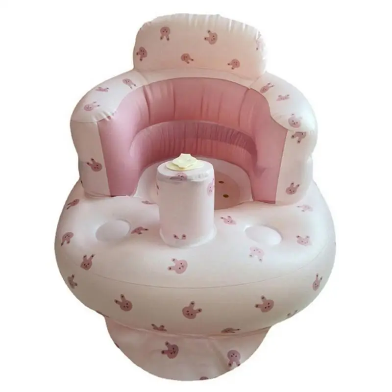 

Inflatable Bath Seat For Baby Infant Sofa Chair Support Seat Infant Bathroom Chair Bathtub Shower Stool For 3-36 Months Babies
