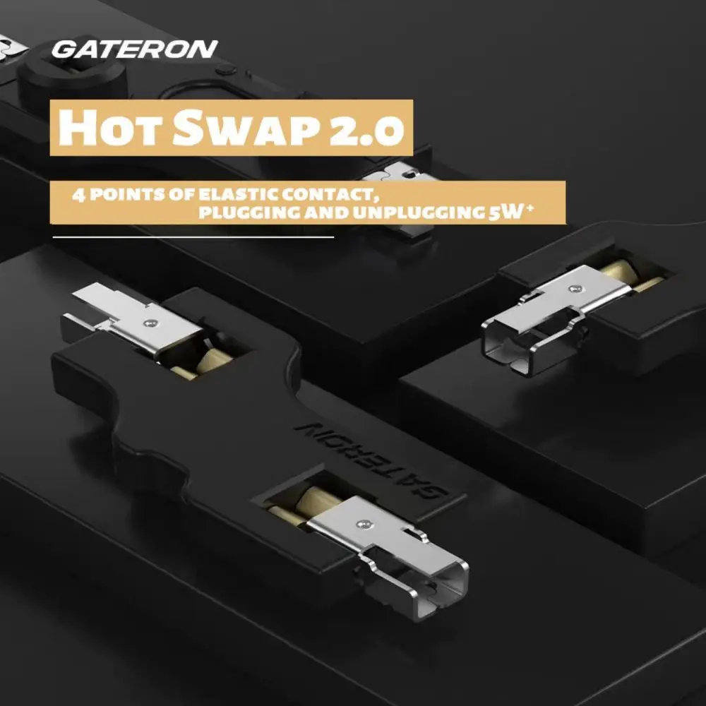 

Разъем Gateron Pro V2 для механической клавиатуры, переключатель Cherry MX Outemu Kailh, можно заменить