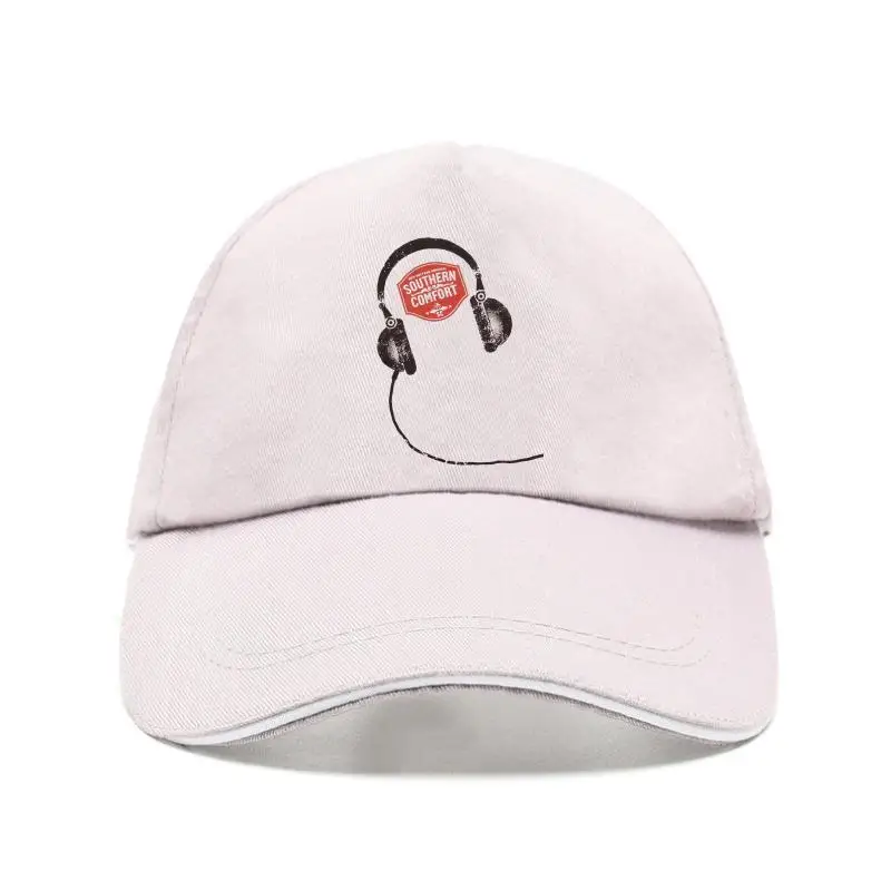 

Baseball Cap Summer Cool Funny Baseball Cap Southern Comfort Original White Music Headphones Bill Hat L Summer
