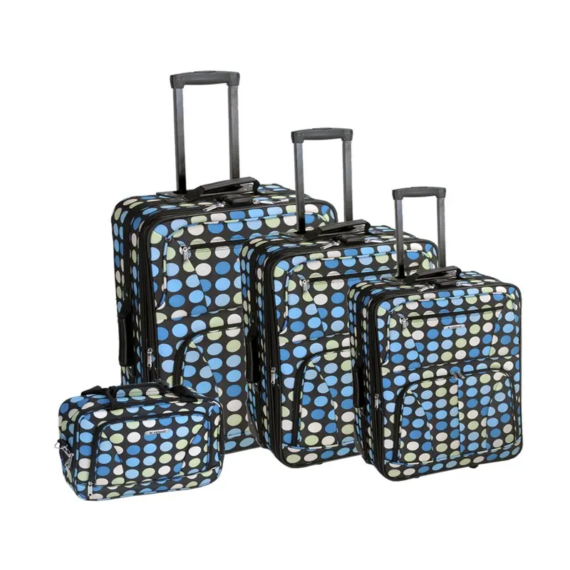 Luggage Galleria 4 Piece Softside Expandable Luggage Set F46