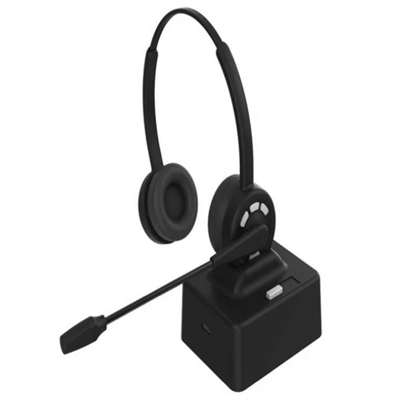 Bluetooth Headset V5.2 with Microphone Office for Mobile Phone/PC/Skype |