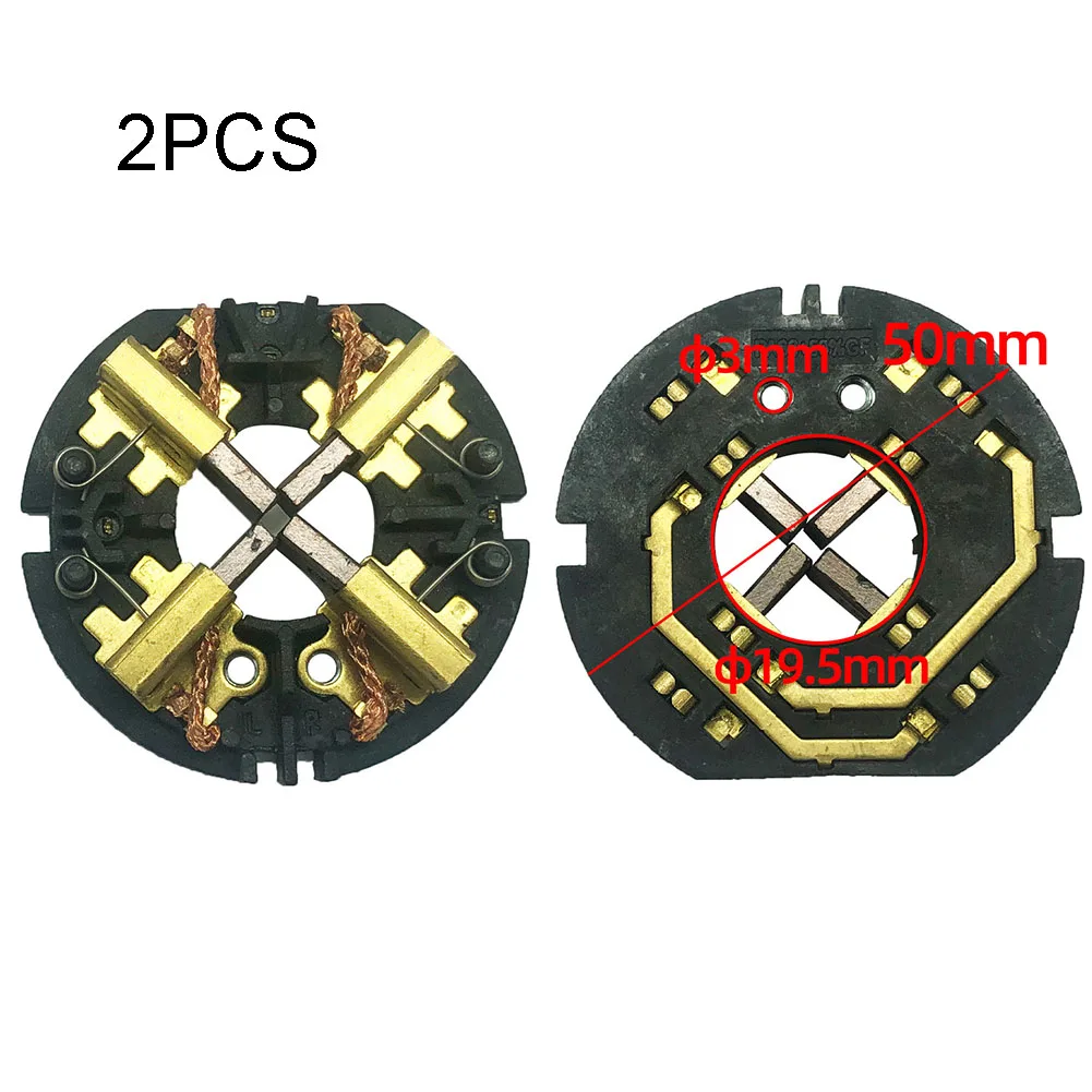 Держатель для угольной щетки 18 в 27 Вт, 2 шт., для Milwaukee HD18PD HD18DD HD18DD C18ID C18PD C18IW для компактного сверла 2650-20 в сборе