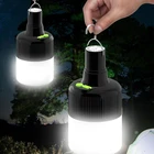 Уличная лампа, светодиодный аварийный светильник с аккумулятором и зарядкой по USB, для палаток, барбекю, светильник Пинга, освещение для внутреннего дворика, крыльца, сада