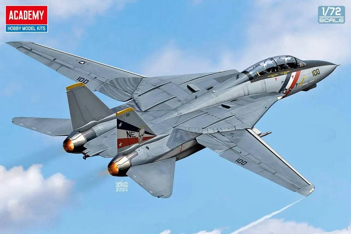 Академия AC12590 1/72 F-14D Super Tomcat `VF-2 Набор моделей охотников за головами