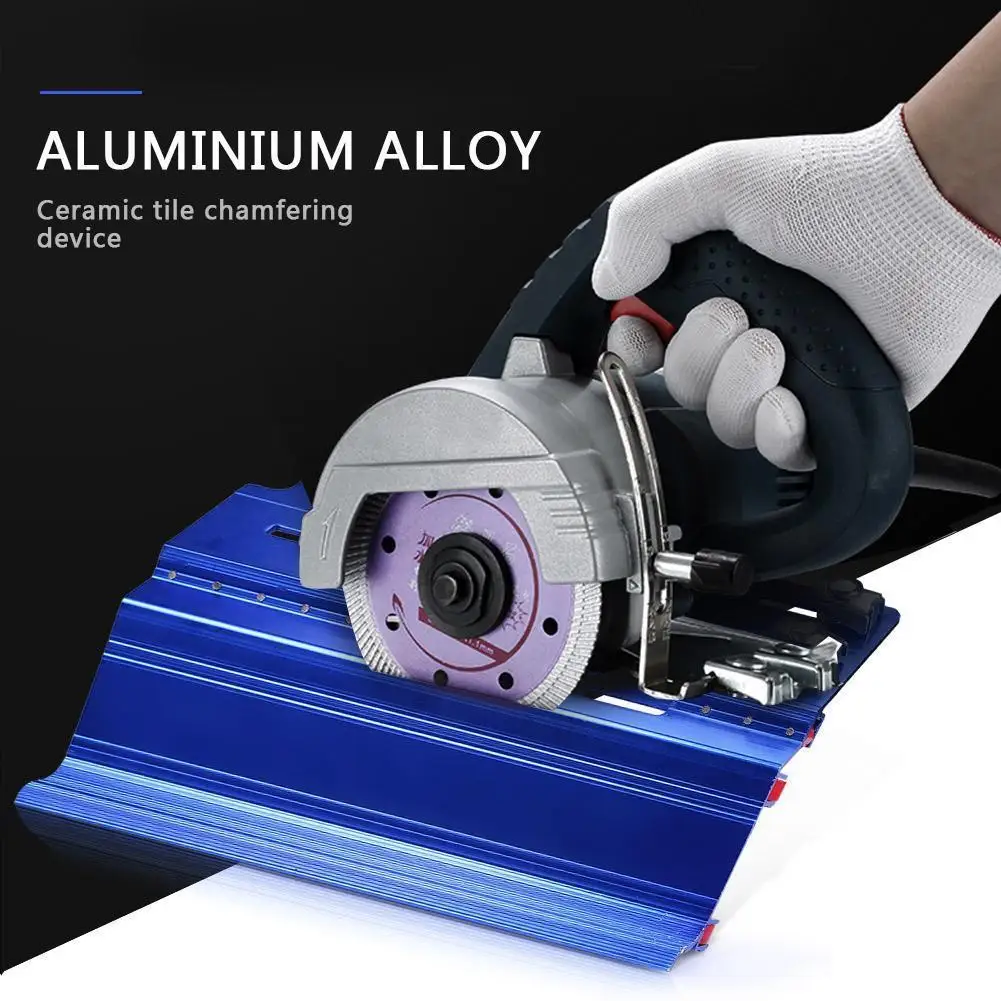 

45 Degree Stone Cutting Machine Marble Tile Ceramic Chamfering Cutter Mill
