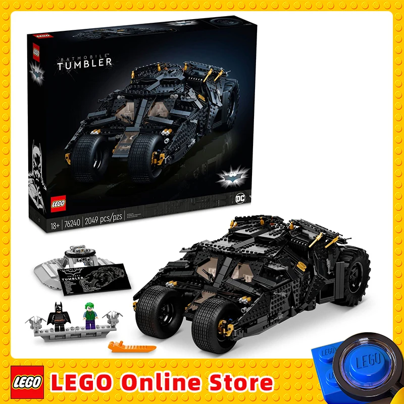 

LEGO DC Batman Batmobile Tumbler 76240 Iconic Car Model from The Dark Knight Trilogy Building Set for Adults (2049 Pieces)