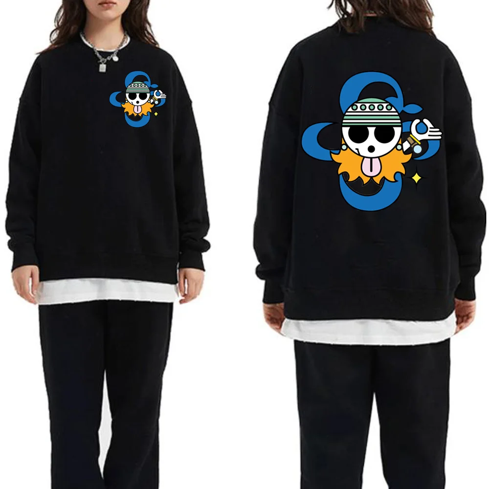 

One Piece Hoodie Men Women Loog Sleeve Funny Anime Casual Sweatshirt Boy Girl Gift