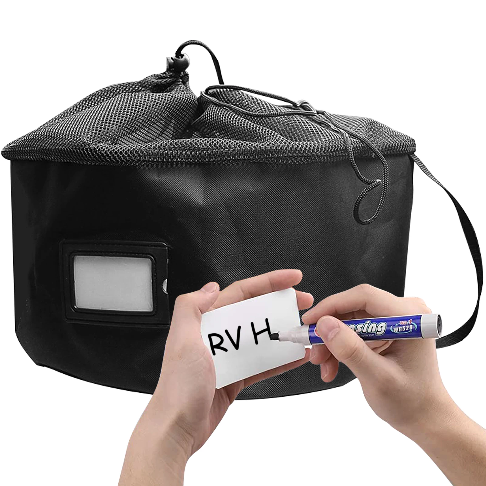 

Сумка для хранения шлангов RV, автомобильный органайзер для хранения и идентификационных бирок, сумка для хранения RV для электрических шнур...