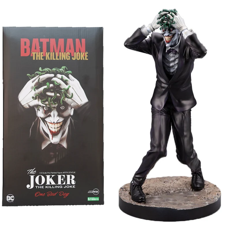 

Stock Original 1/6 Kotobukiya ARTFX JOKER Batman The Killing Joke Worst Day Ver Anime Figure Model Collecile Action Toys Gifts