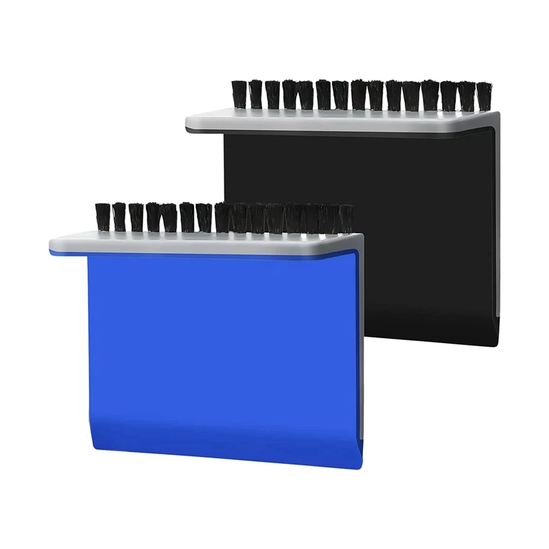 

2 Pack Multipurpose Kitchen Sink Squeegee Cleaner And Countertop Brush Wiper - Kitchen Cleaning Vegetable Brush Wiper