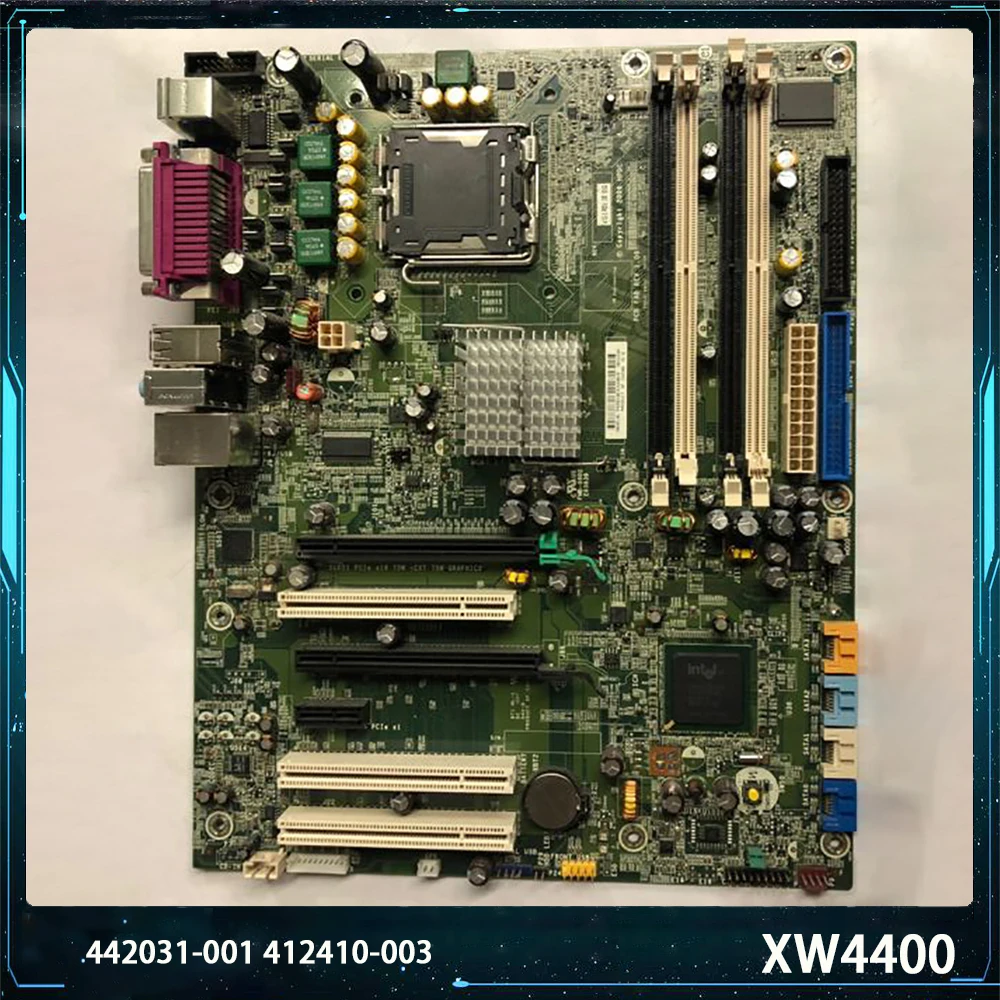 

Материнская плата для сервера HP XW4400 442031-001 412410-003, высокое качество, полностью протестированная, быстрая доставка