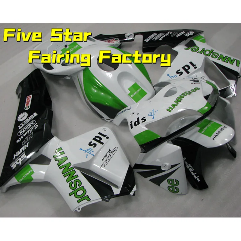 

Комплект обтекателей для мотоцикла Honda CBR 600 RR 2005 2006 кузов CBR600RR 05 06 инъекция 600RR F5 Advanced черный зеленый белый
