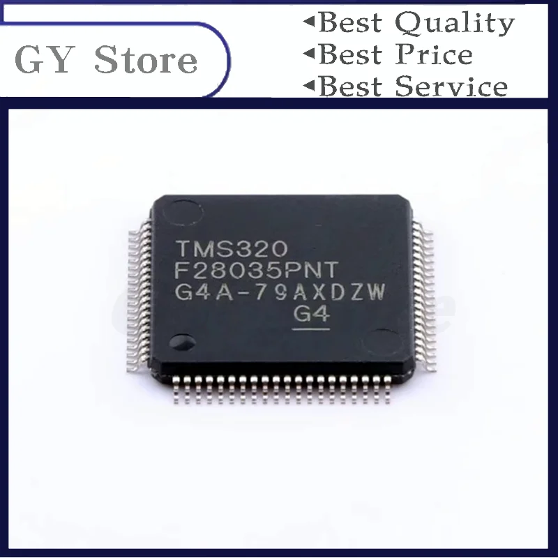 

5pcs TMS320F28035PNT TMS320F8035 LQFP80