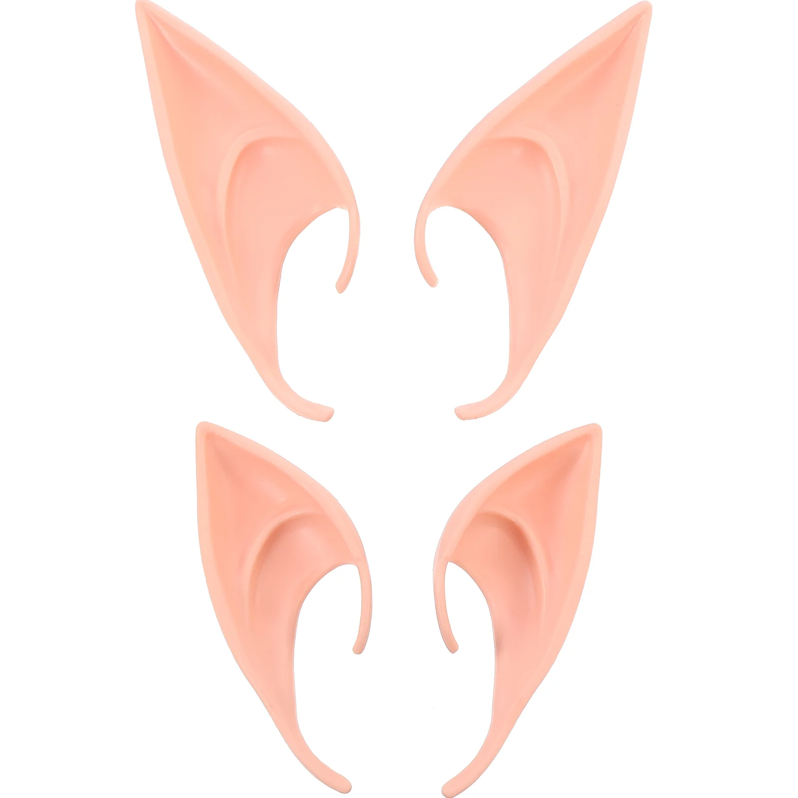 

4Pcs Fairy Elf Ears for Christmas Cosplay Masquerade Carnival Party