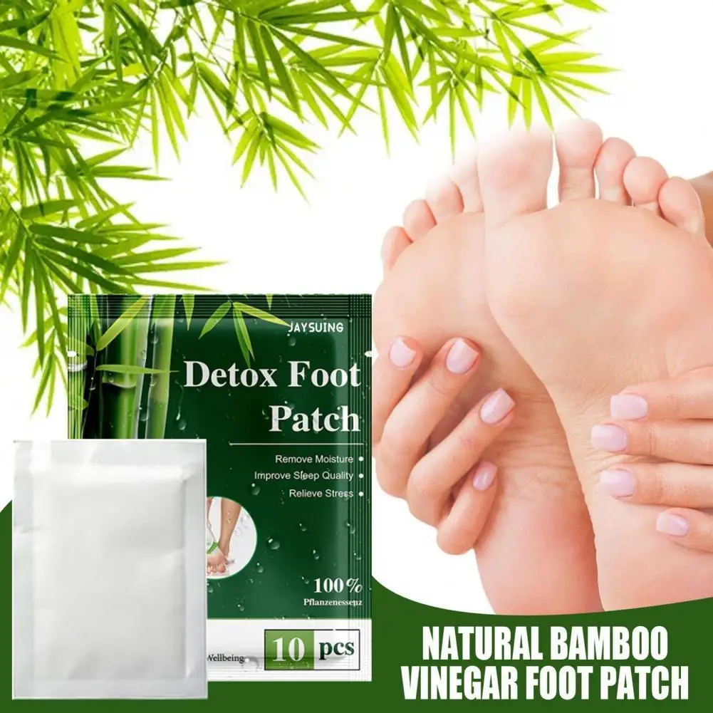 

10Pcs/Set Safe Foot Stress Relief Deep Sleep Natural Patches No Side Effects Foot Pads Quick to Absorb for Adult