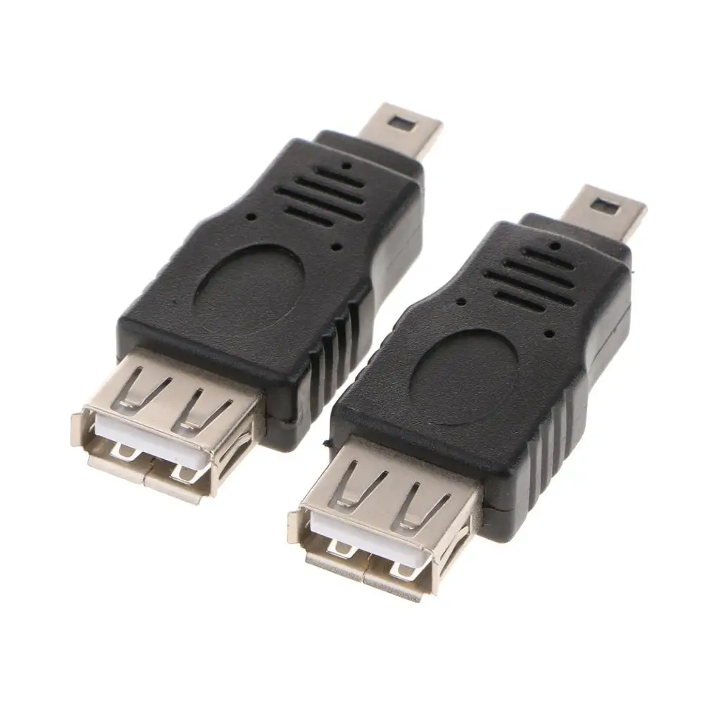 

2 шт., автомобильные мини-адаптеры USB