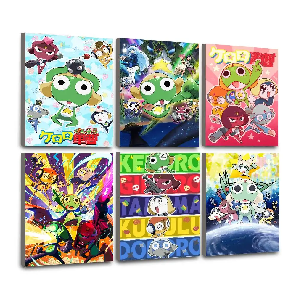 Фото Постер с изображением аниме K-Keroro, настенное искусство для декора кабинета, гостиной, уникальное украшение для дома, подарок №1