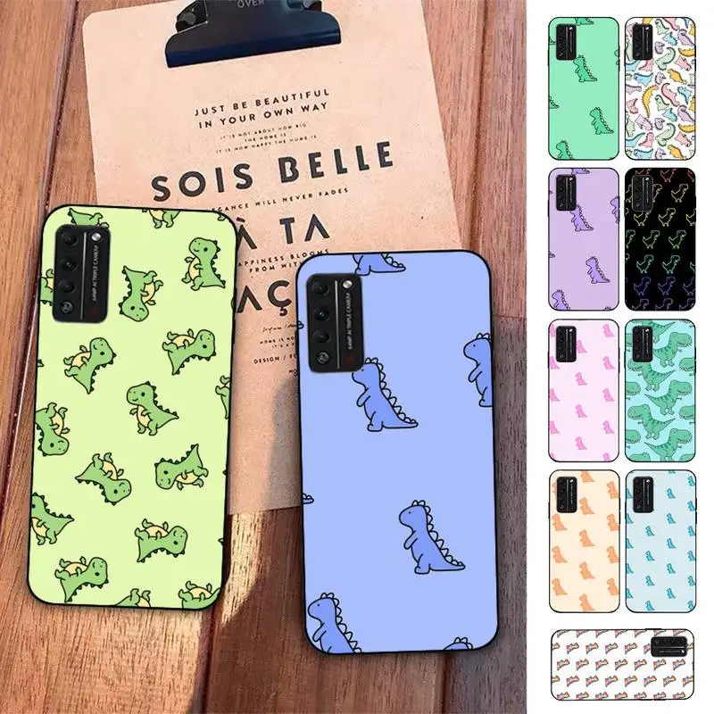 

Cute Animal Dinosaur Phone Case for Huawei Honor 10 i 8X C 5A 20 9 10 30 lite pro Voew 10 20 V30