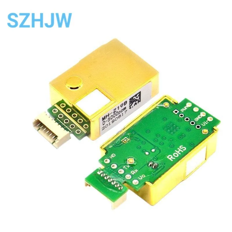 

MH-Z19 MH-Z19B NDIR Infrared CO2 Sensor Module Infrared for Carbon Dioxide co2 Monitor Gas Sensor 2000 5000 10000ppm LART PWM