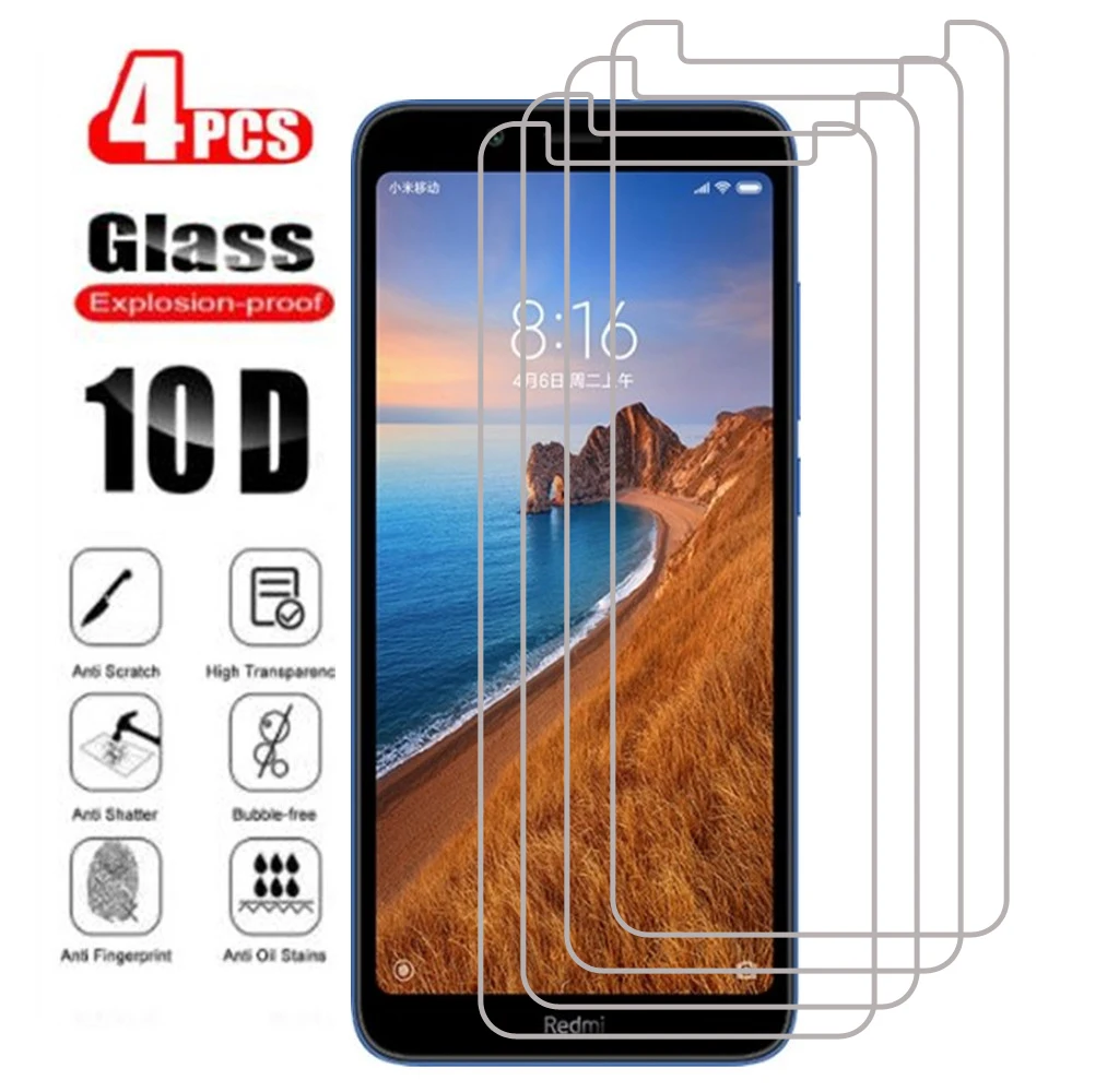 

4Screen Protective Glass On Redmi Note 4 4X 5 5A 6 Pro Glass For Xiaomi Redmi 4X 4A 5A 5 Plus 6 6A S2 Go 7A Tempered Film