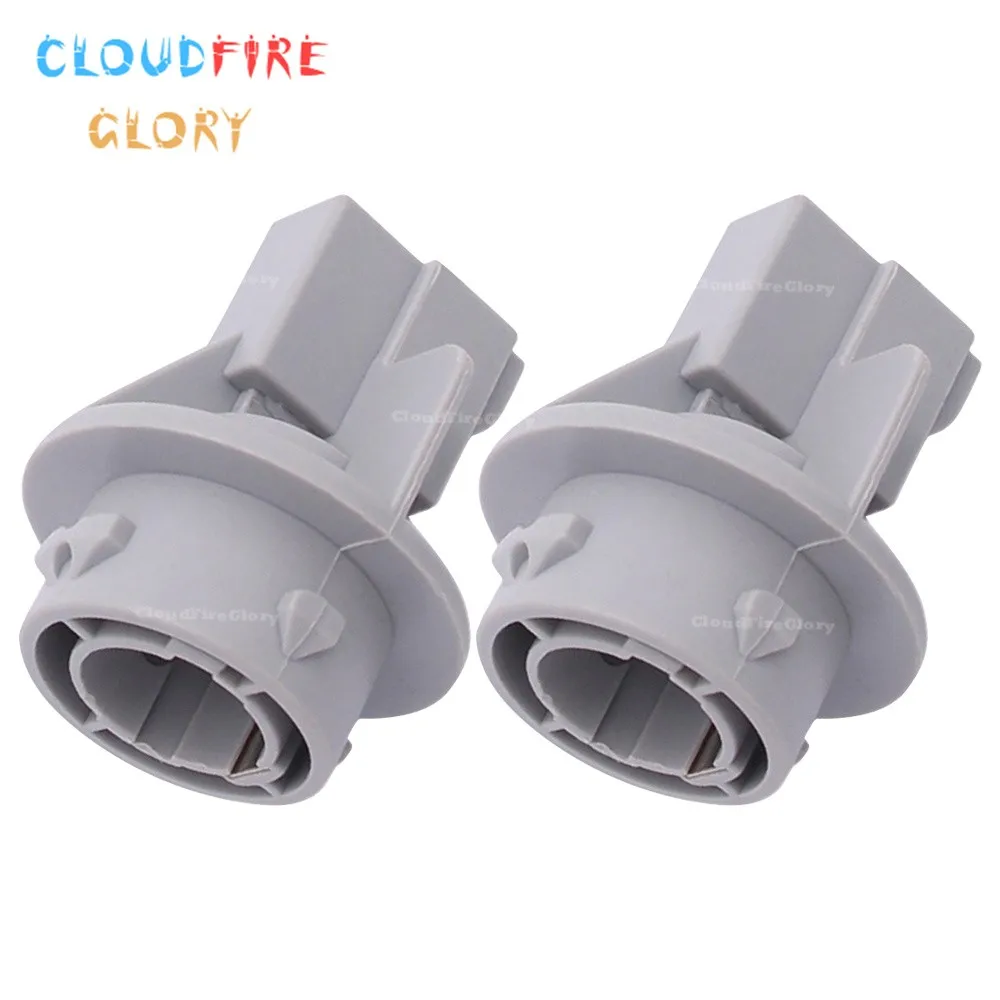 

CloudFireGlory 33305-SH3-A01 33305SH3A01 33305 SH3 A01 2PCs Plastic Front Turn Signal Light Socket For Honda Acura Integra NSX