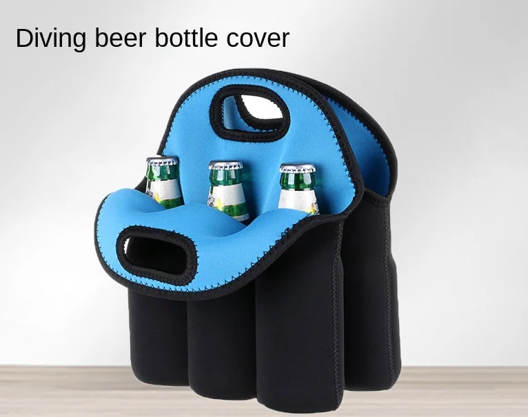 

Beer and Cola Beverage Bottle Cover New Outdoor Picnic Gathering Portable Diving Material Gathering Wine Bottle Protection Bag