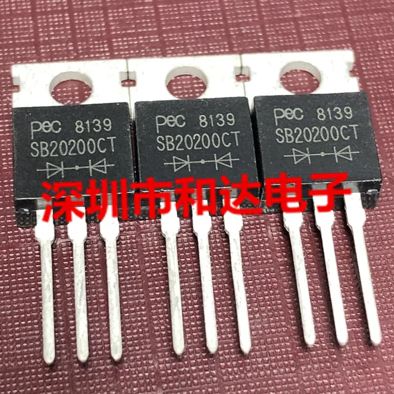 

10 шт. SB20200CT TO-220 200V 20A