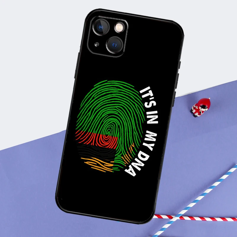 Чехол для телефона с флагом Замбии для iPhone 16 Pro 15 Pro 11 12 13 14 Pro Max Mini XR 16e 15 16 Plus Cover Shell (art.: 3920ccb8fa574) - 3920ccb8fa574