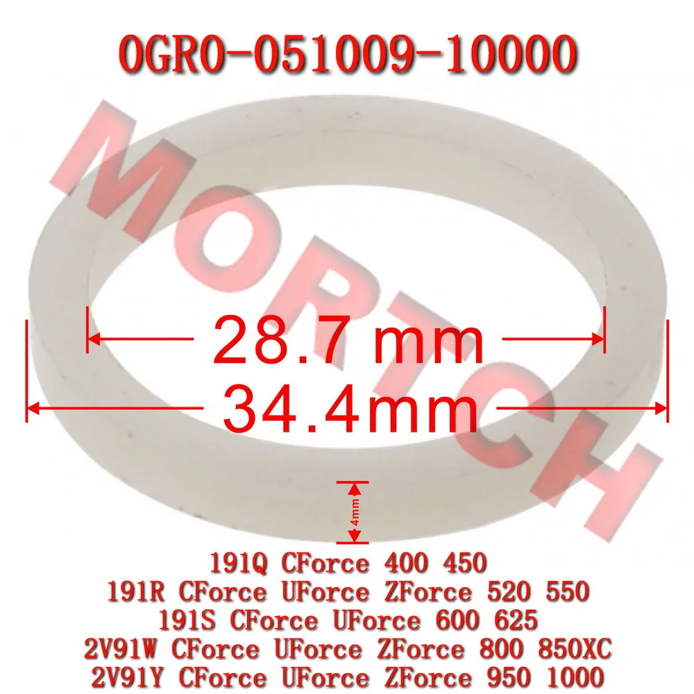 

Оригинальная нейлоновая шайба 0GR0-051009-10000 для CF Moto ATV CForce 450L 400S 520 550 625 Touring 191S ZForce 500 Trail UForce 600 800