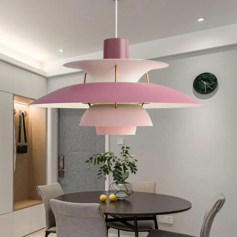 PH 5 подвесной светильник современный разноцветный для столовой бара E27