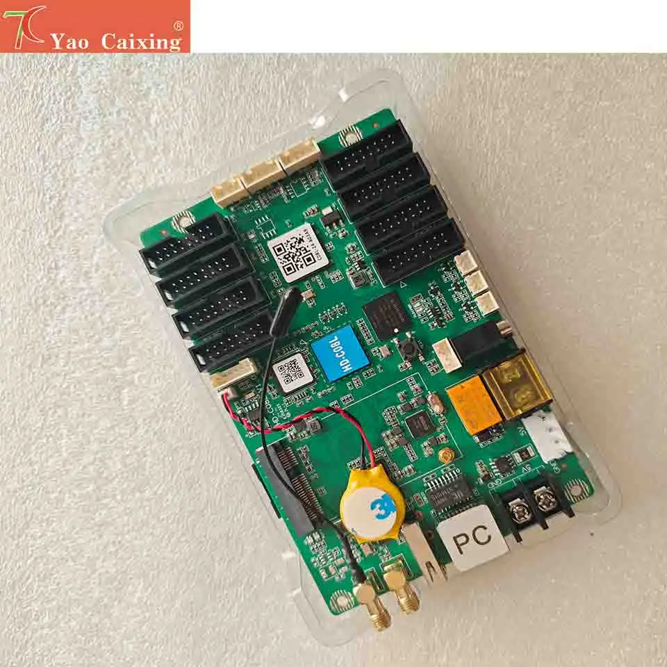 Бесплатная доставка флэш-контроллер Usb/rj45/Wifi HUB 75 полноцветный модуль система