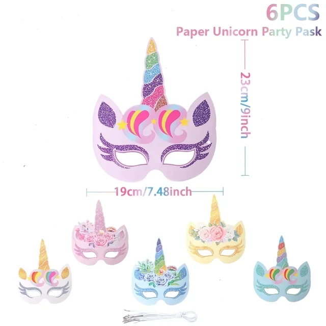 

Одноразовые тарелки единорог