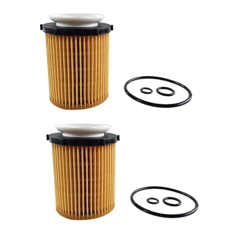 

2X For Mercedes-Benz C E CLA -Class Engine Oil Filter Kit