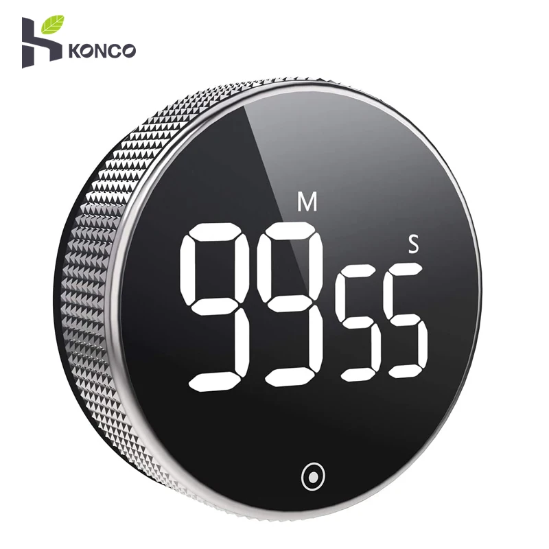 

Digital Kitchen Timers Visual timers LED Display Magnetic Countdown Countup Timer For Cooking Shower Study Stopwatch Alarm Clock